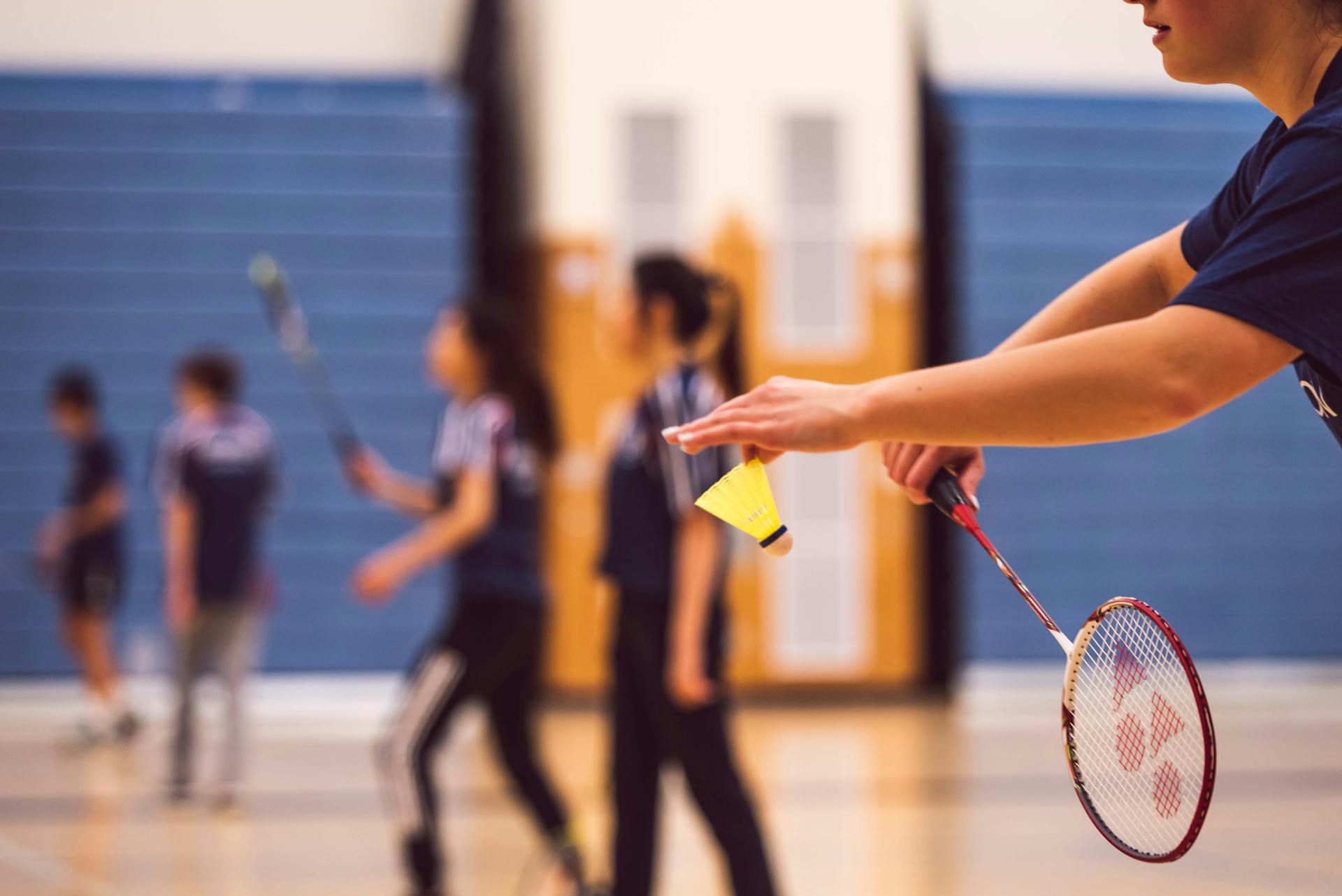Badminton court